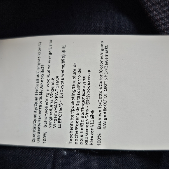 Boss Pants- %100 Fine Wool- trousers- Size 4 - Picture 8 of 14